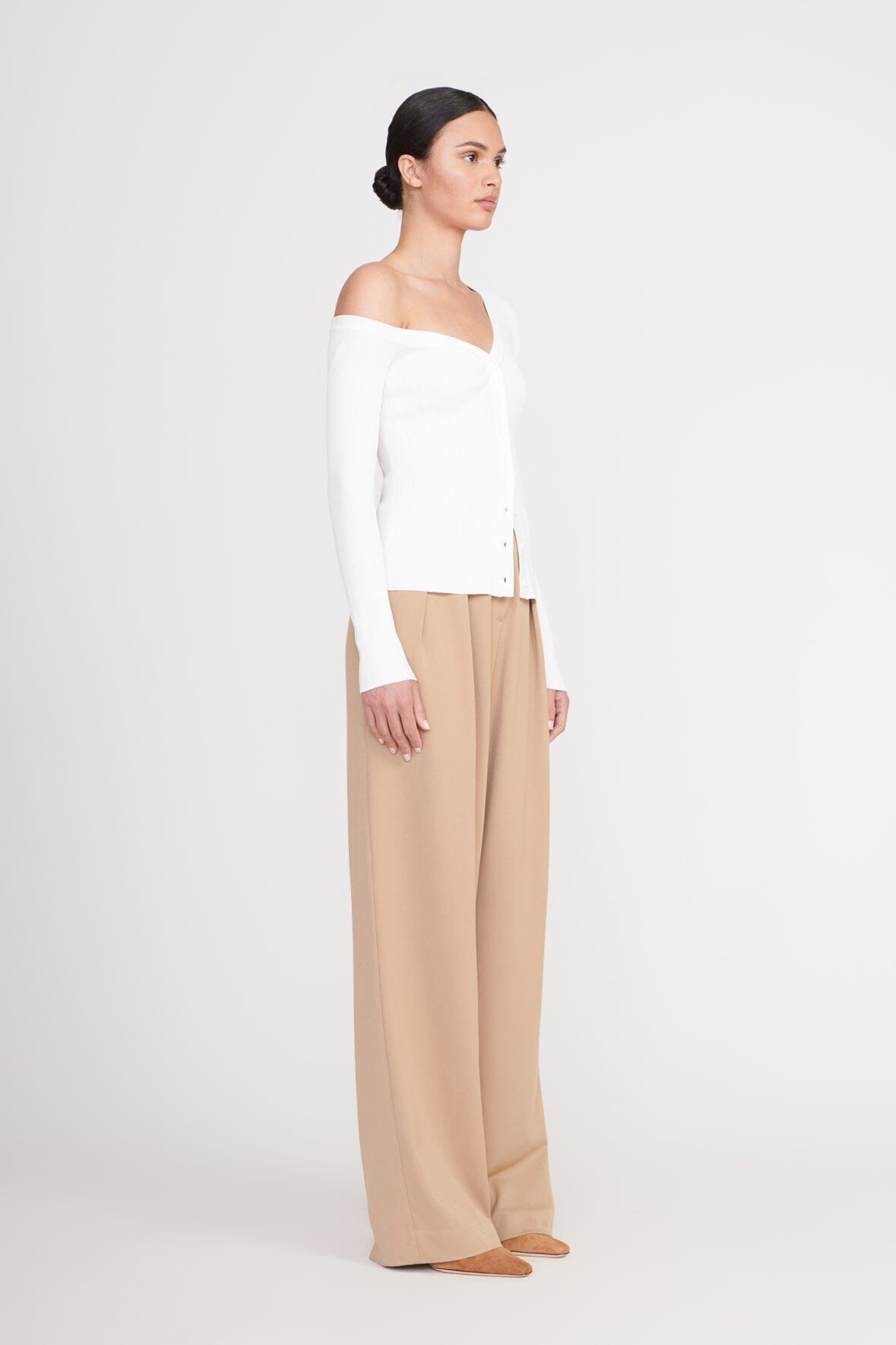 CRAFTSMAN SWEATER IVORY