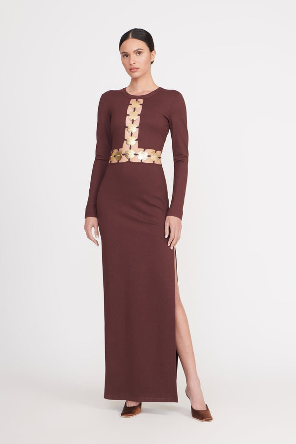 Delphine jersey maxi dress 2025