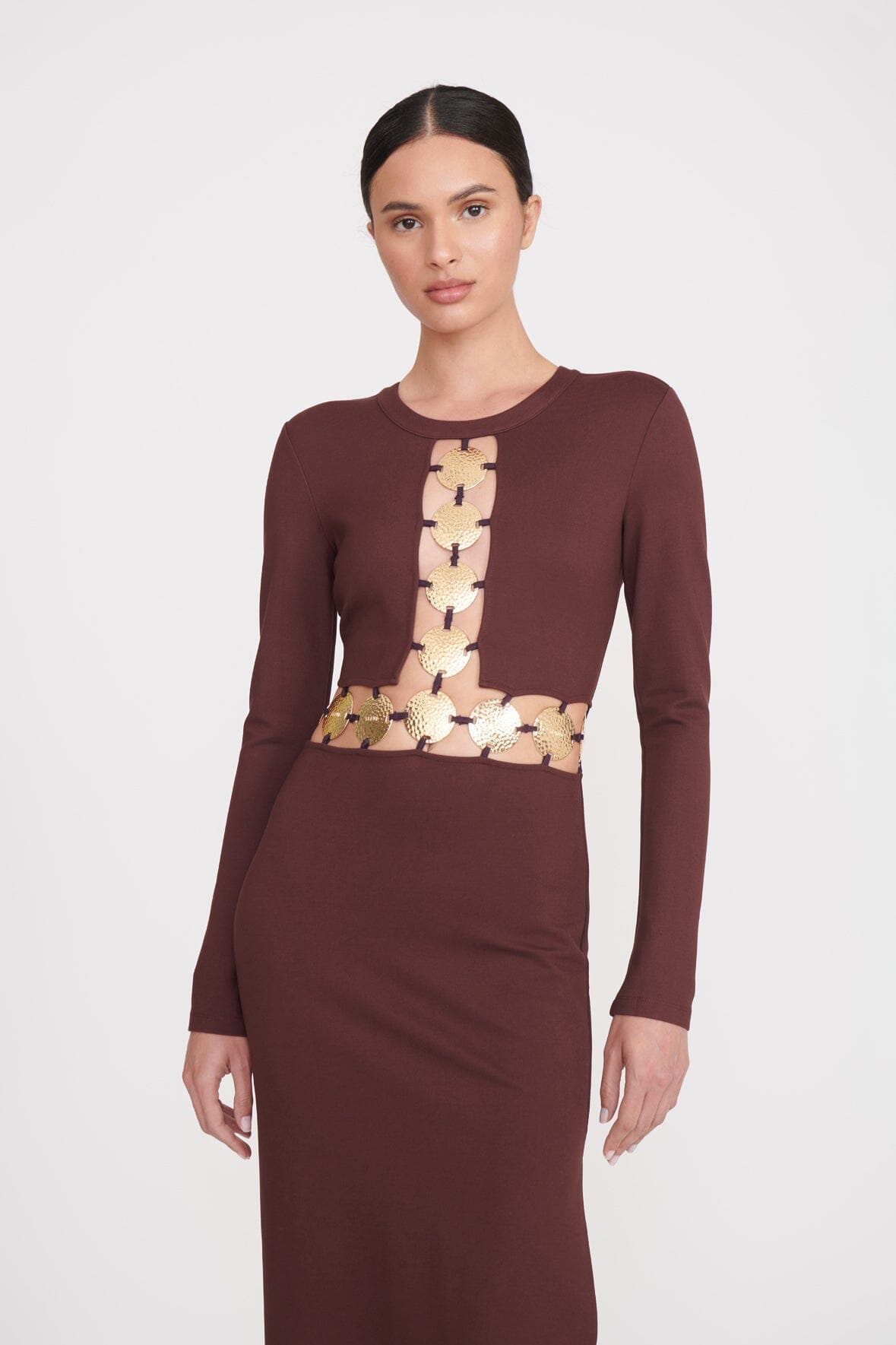Dark chocolate dress clearance