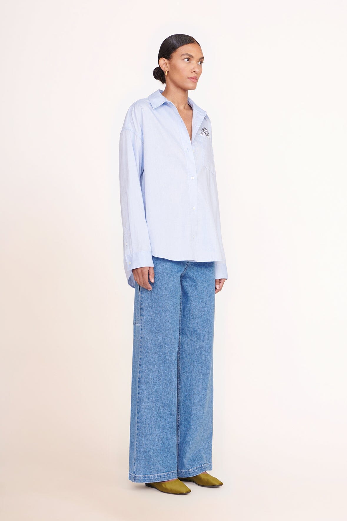 ATON OVERSIZED SWEATSHIRT Blue 6 - メルカリ