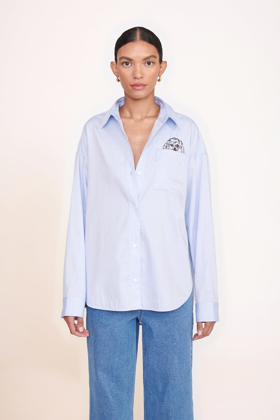 x C.BONZ CLASSIC OVERSIZED SHIRT OXFORD
